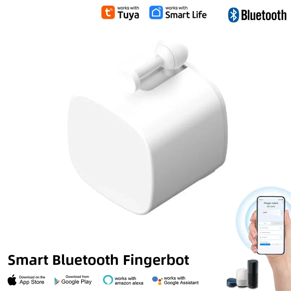 Tuya Bluetooth Finger Robot Switch Button Pusher and Tuya Bluetooth Gateway for Choosing